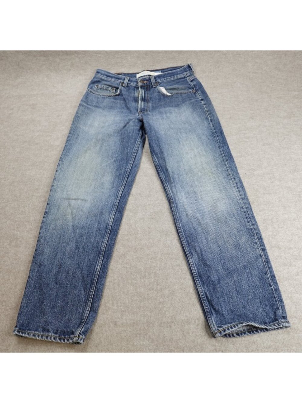 Gap Jeans 32 x 28 Blue Relaxed Fit Made in USA Vintage